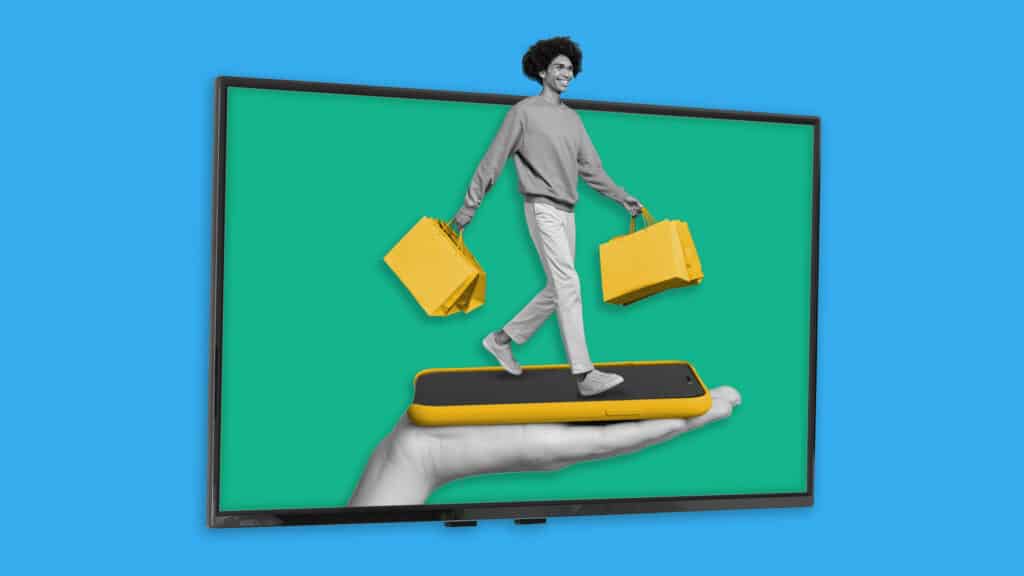 التسوق عبر الفيديو